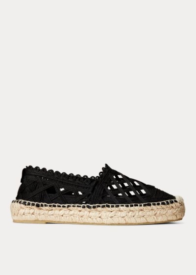 Women's Polo Ralph Lauren Macramé Espadrilles | 596487CLU